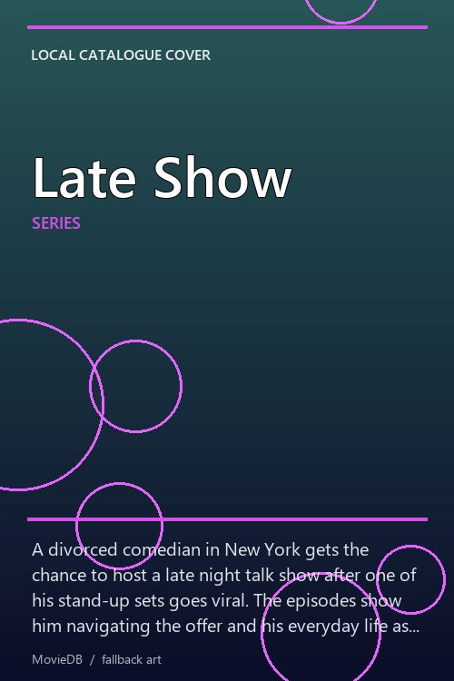 Late Show poster