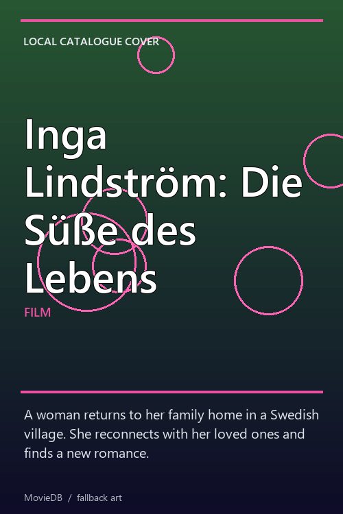 Inga Lindström: Die Süße des Lebens poster