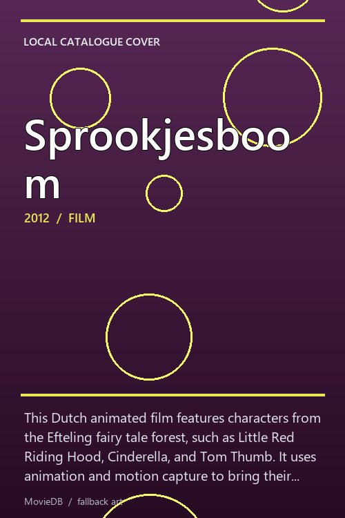 Sprookjesboom poster