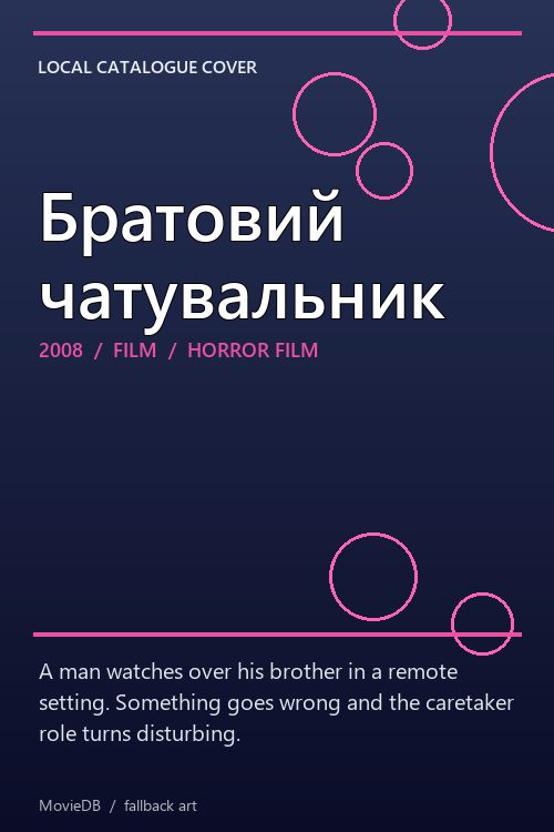 Братовий чатувальник poster