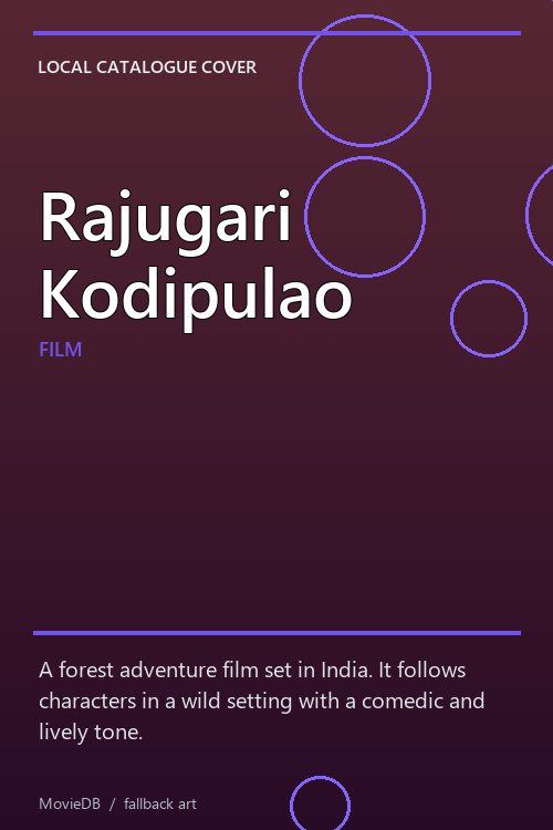 Rajugari Kodipulao poster