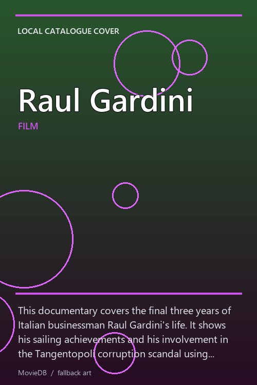 Raul Gardini poster