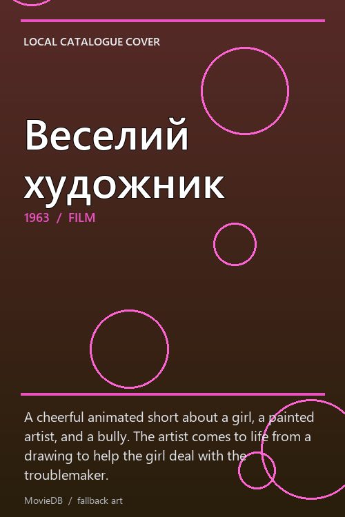 Веселий художник poster