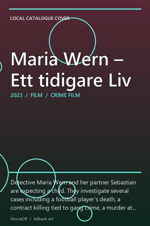 Maria Wern – Ett tidigare Liv poster