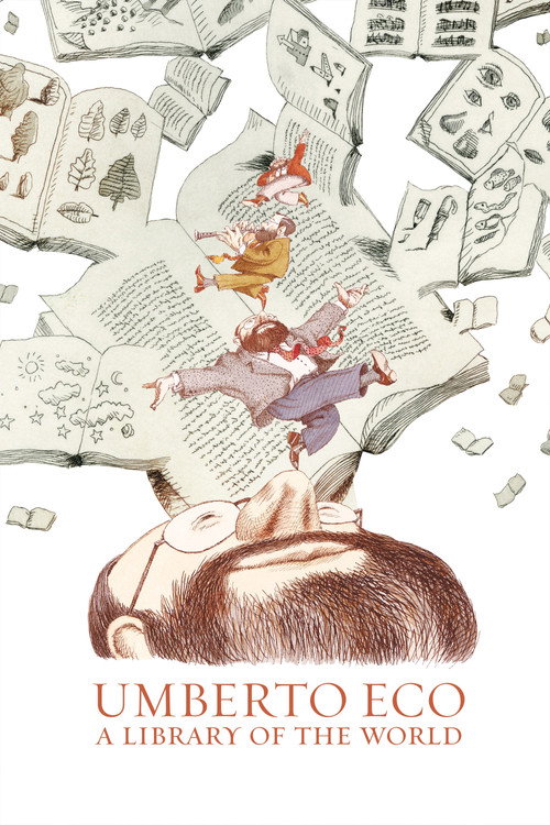 Umberto Eco – A Library of the World poster