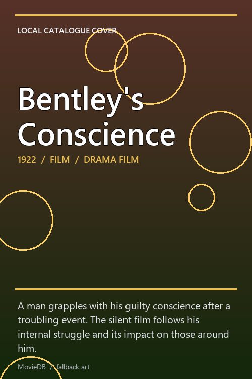 Bentley's Conscience poster