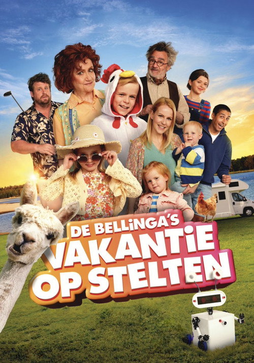 De Bellinga's: Vakantie op stelten poster