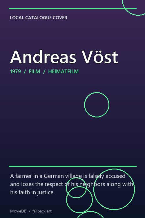 Andreas Vöst poster