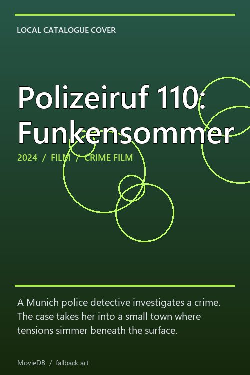 Polizeiruf 110: Funkensommer poster