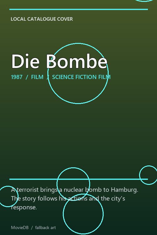 Die Bombe poster