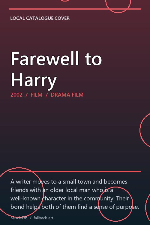 Farewell to Harry poster