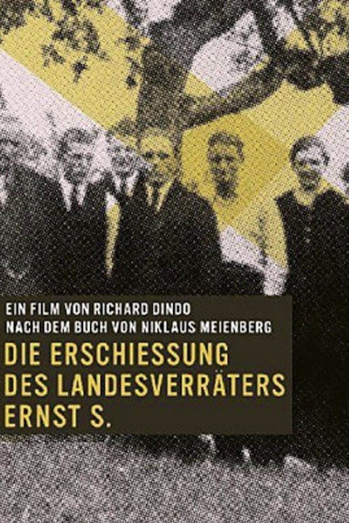 Die Erschiessung des Landesverräters Ernst S. poster