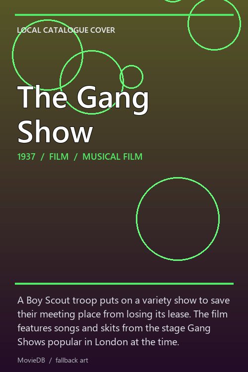 The Gang Show poster