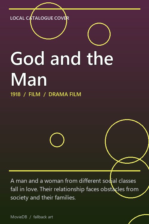 God and the Man poster