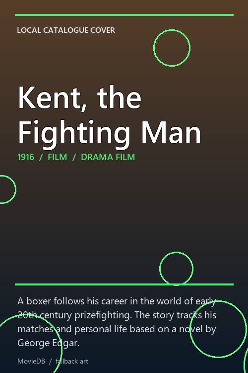 Kent, the Fighting Man poster