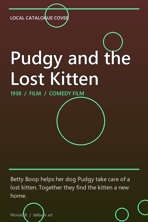 Pudgy and the Lost Kitten poster