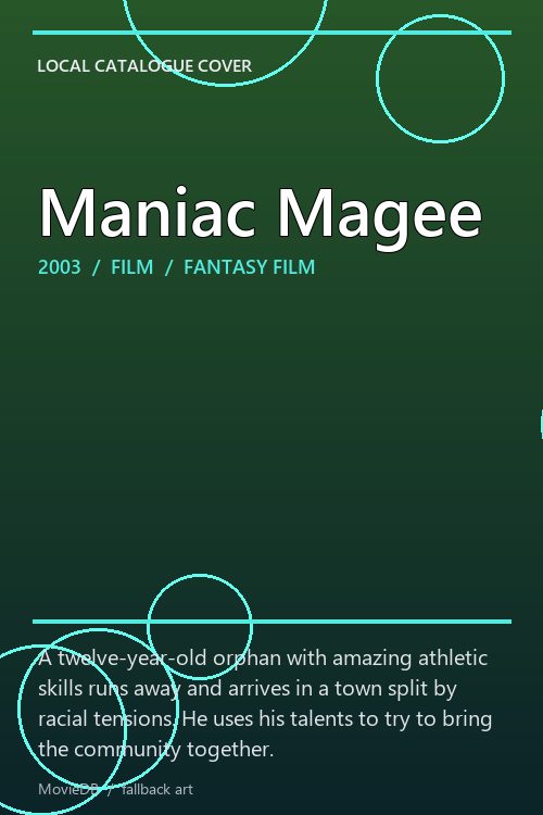 Maniac Magee poster