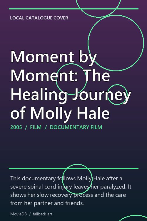 Moment by Moment: The Healing Journey of Molly Hale poster