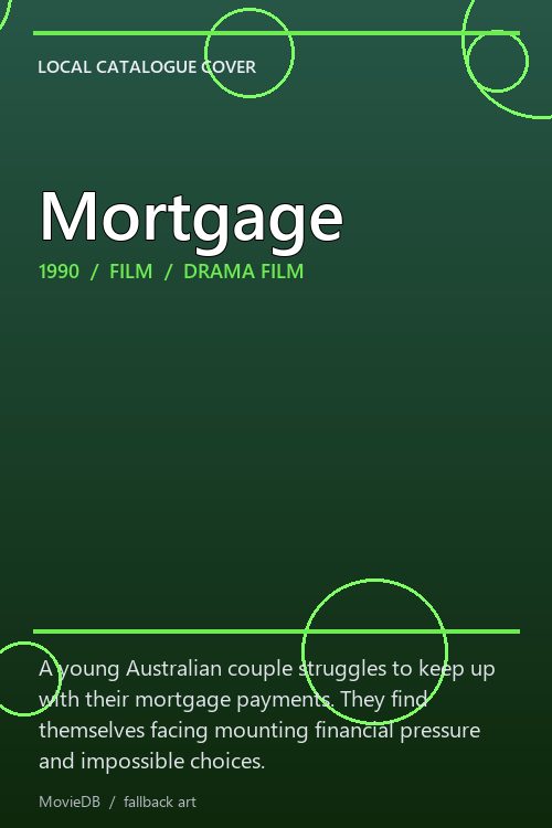 Mortgage poster