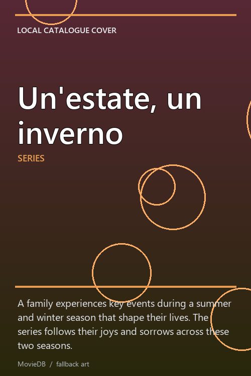 Un'estate, un inverno poster