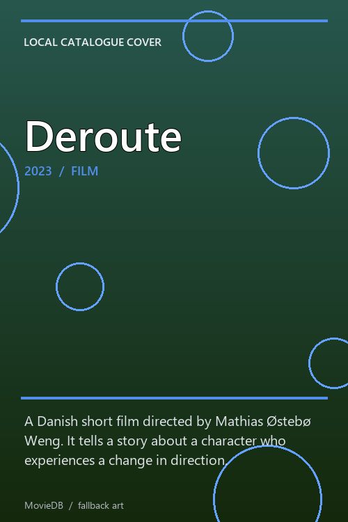 Deroute poster