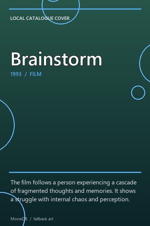 Brainstorm poster