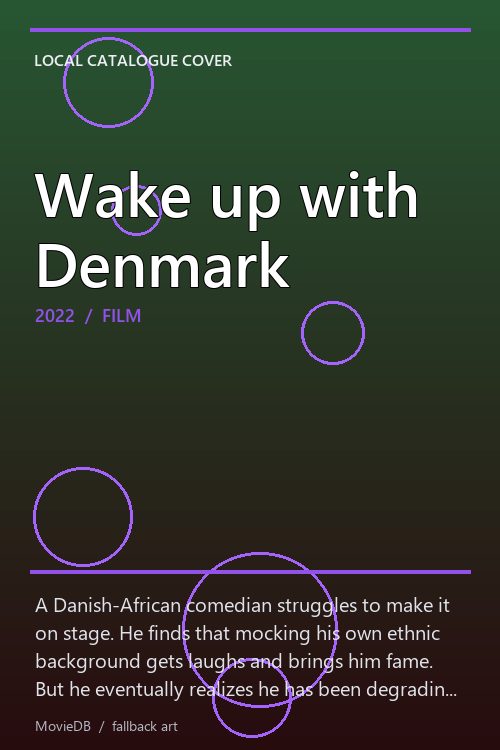 Wake up with Denmark poster