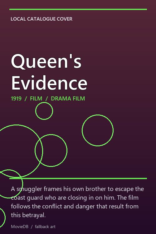 Queen's Evidence poster