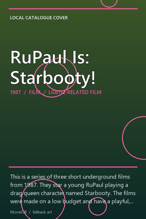 RuPaul Is: Starbooty! poster
