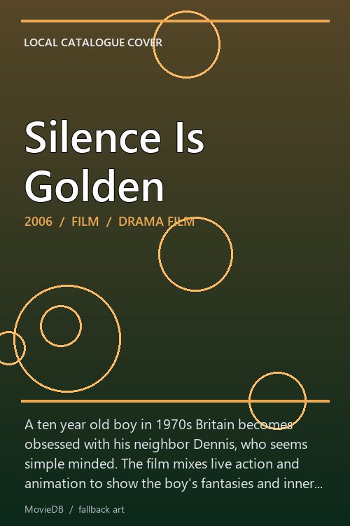 Silence Is Golden poster