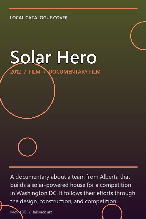 Solar Hero poster