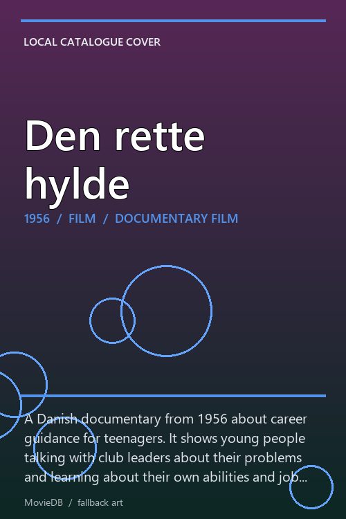 Den rette hylde poster