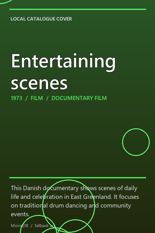 Entertaining scenes poster