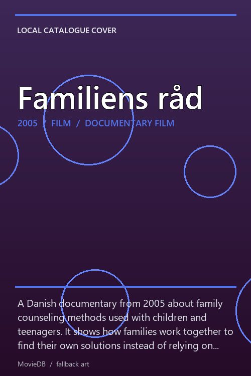 Familiens råd poster