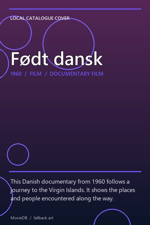 Født dansk poster