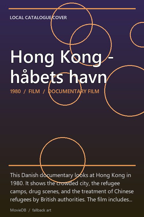 Hong Kong - håbets havn poster