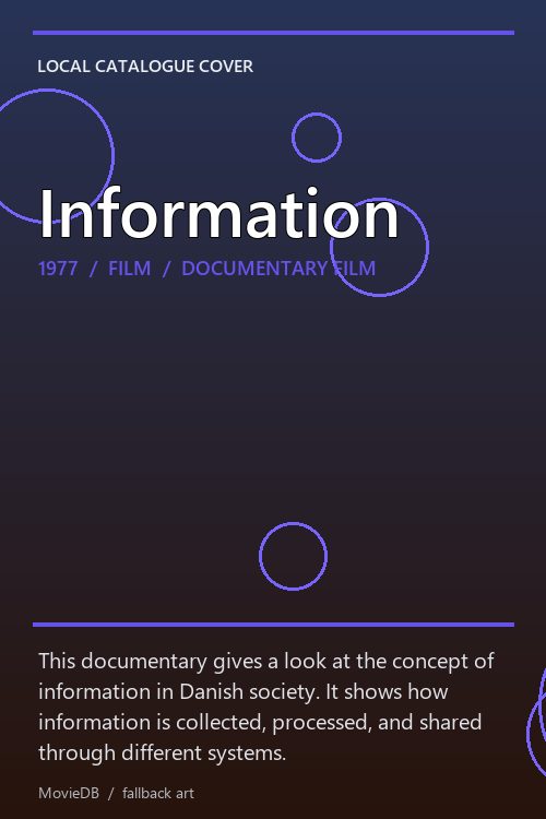 Information poster