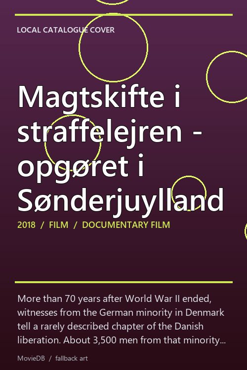 Magtskifte i straffelejren - opgøret i Sønderjuylland poster