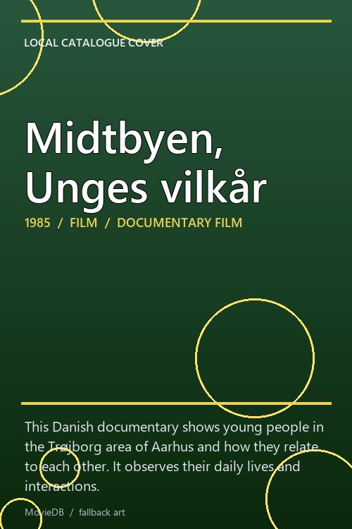 Midtbyen, Unges vilkår poster