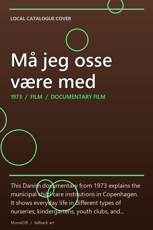 Må jeg osse være med poster