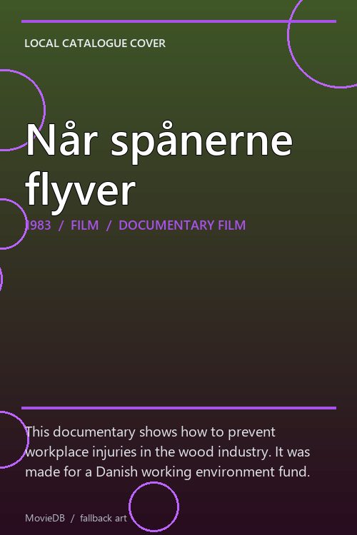 Når spånerne flyver poster