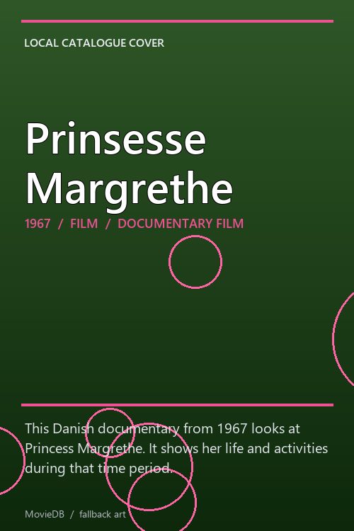 Prinsesse Margrethe poster