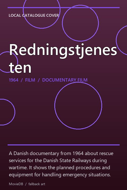 Redningstjenesten poster