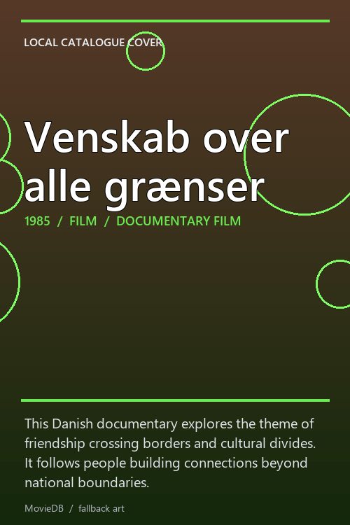Venskab over alle grænser poster