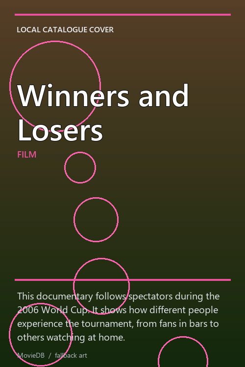 Winners and Losers poster