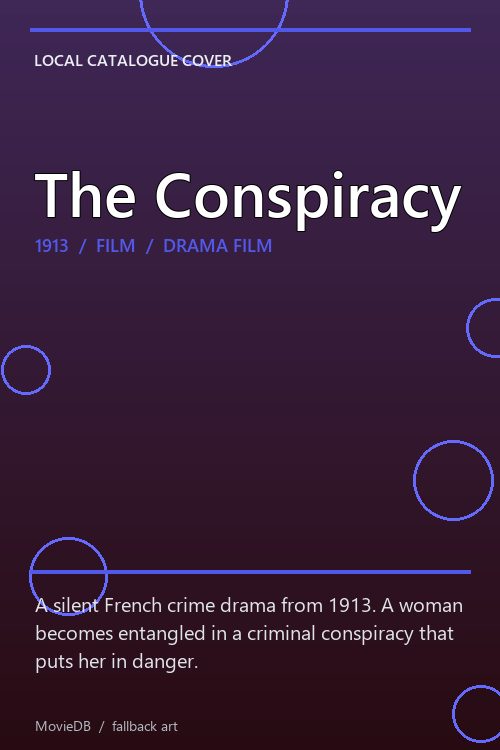 The Conspiracy poster