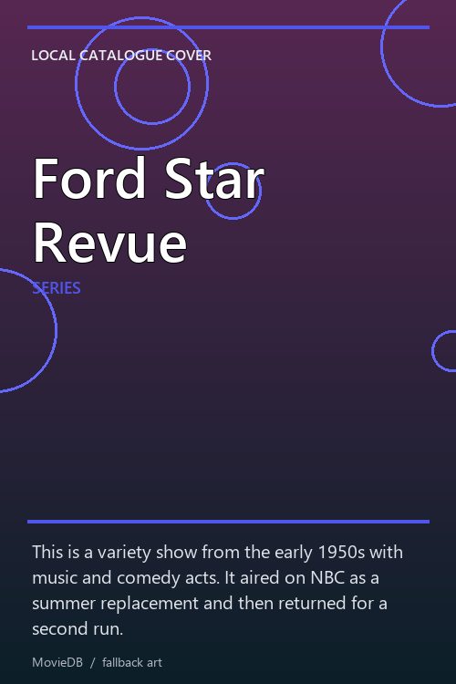 Ford Star Revue poster