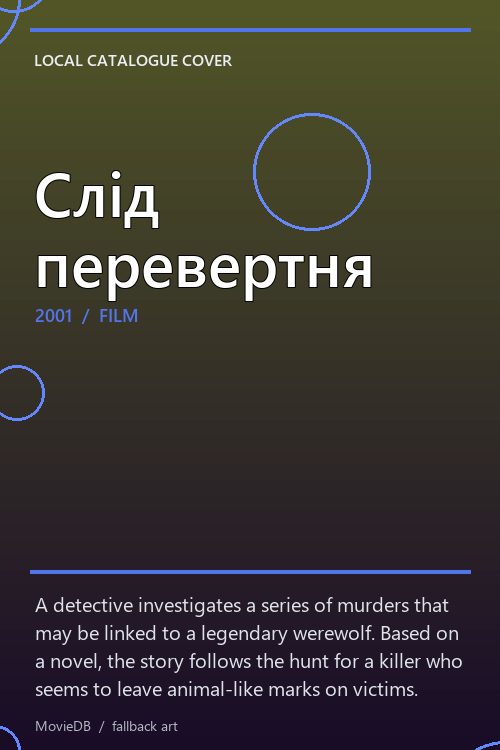 Слід перевертня poster