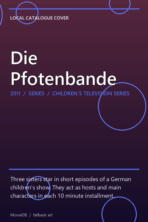 Die Pfotenbande poster