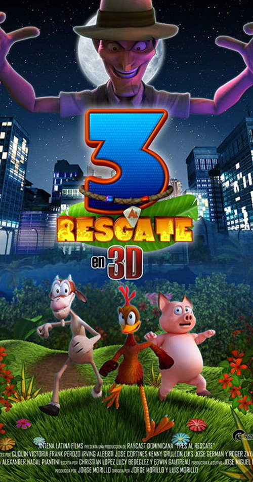 3 al rescate poster